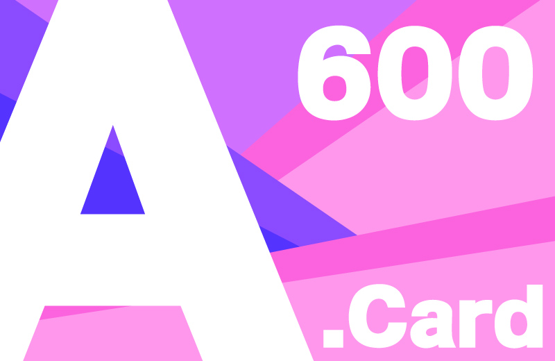 A Card 600點